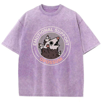 Emotional Support Possum Vintage Distressed T-shirt