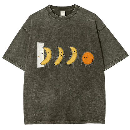 Knock Knock Funny Vintage Distressed T-shirt