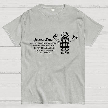 Chance on Eggs Pass Go Geek T-Shirt