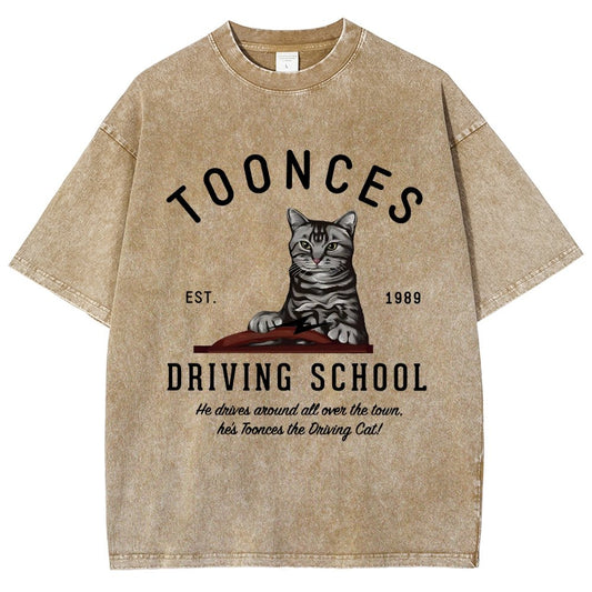 Speedy Driver School - Est. 1989 Vintage Distressed T-shirt