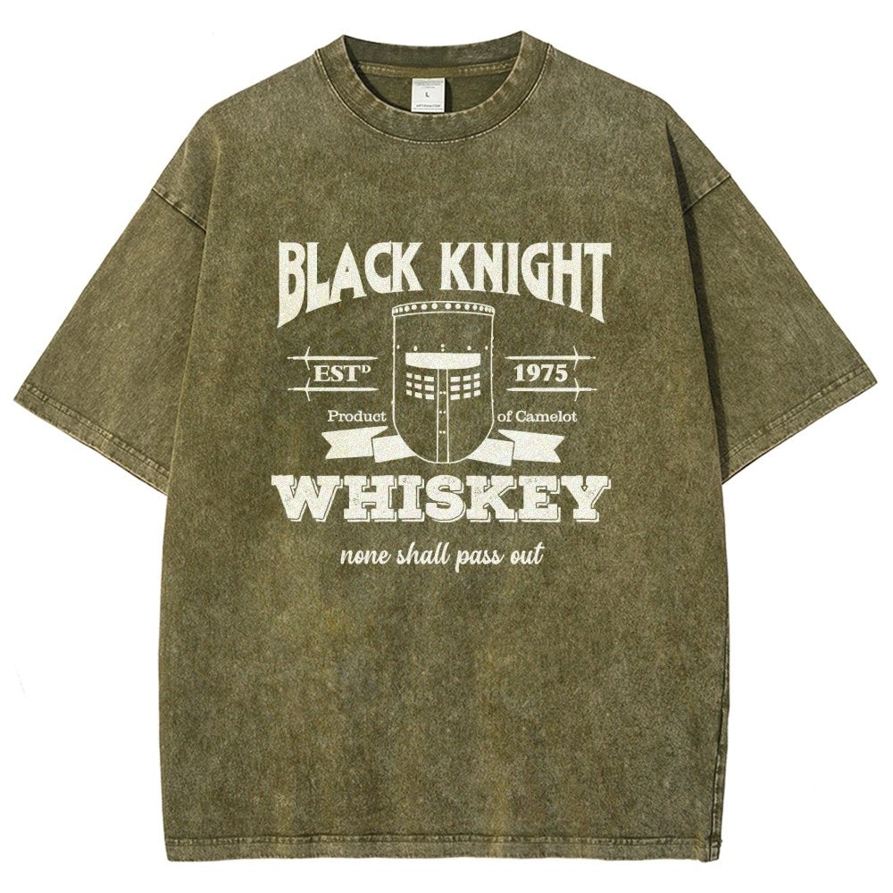 None Shall Pass Out Vintage Distressed T-shirt