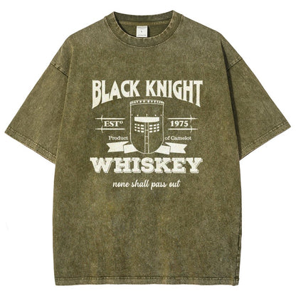 None Shall Pass Out Vintage Distressed T-shirt