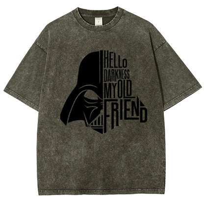 Hello Darkness My Old Friend Vintage Distressed T-shirt