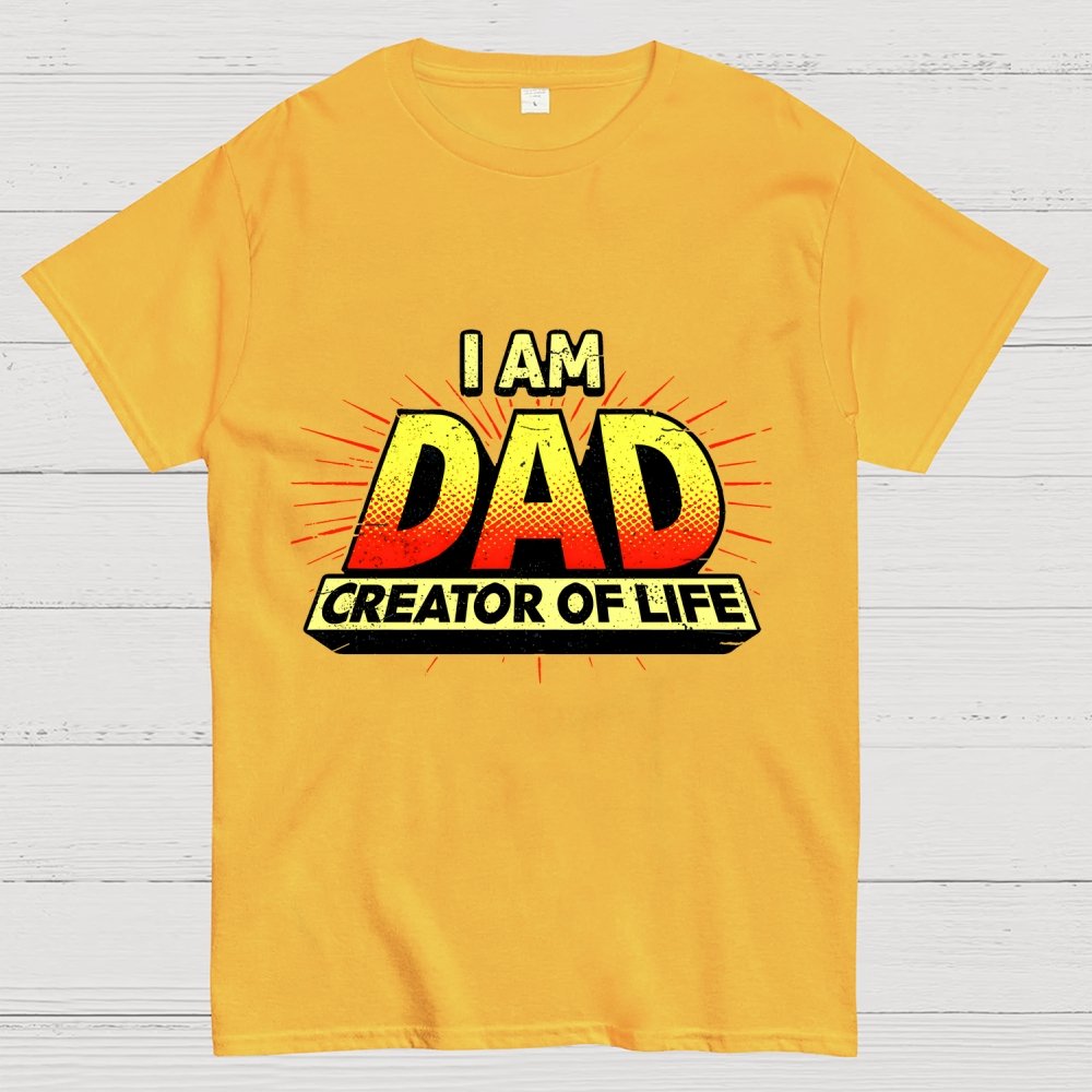 DAD - Creator Of Life Geek T-Shirt