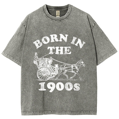Born In The 1900s Vintage Distressed T-shirt