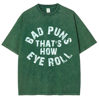 Eye Roll Vintage Distressed T-shirt