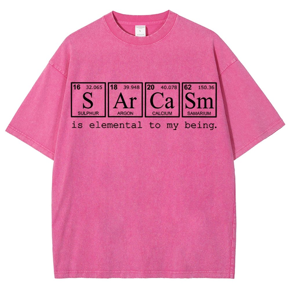 Periodic SArCaSm Vintage Distressed T-shirt