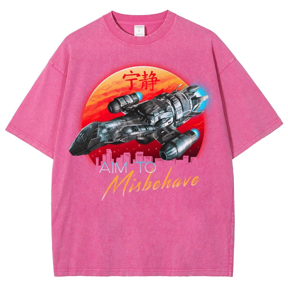 Watch How I Soar Vintage Distressed T-shirt