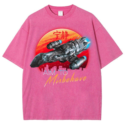 Watch How I Soar Vintage Distressed T-shirt