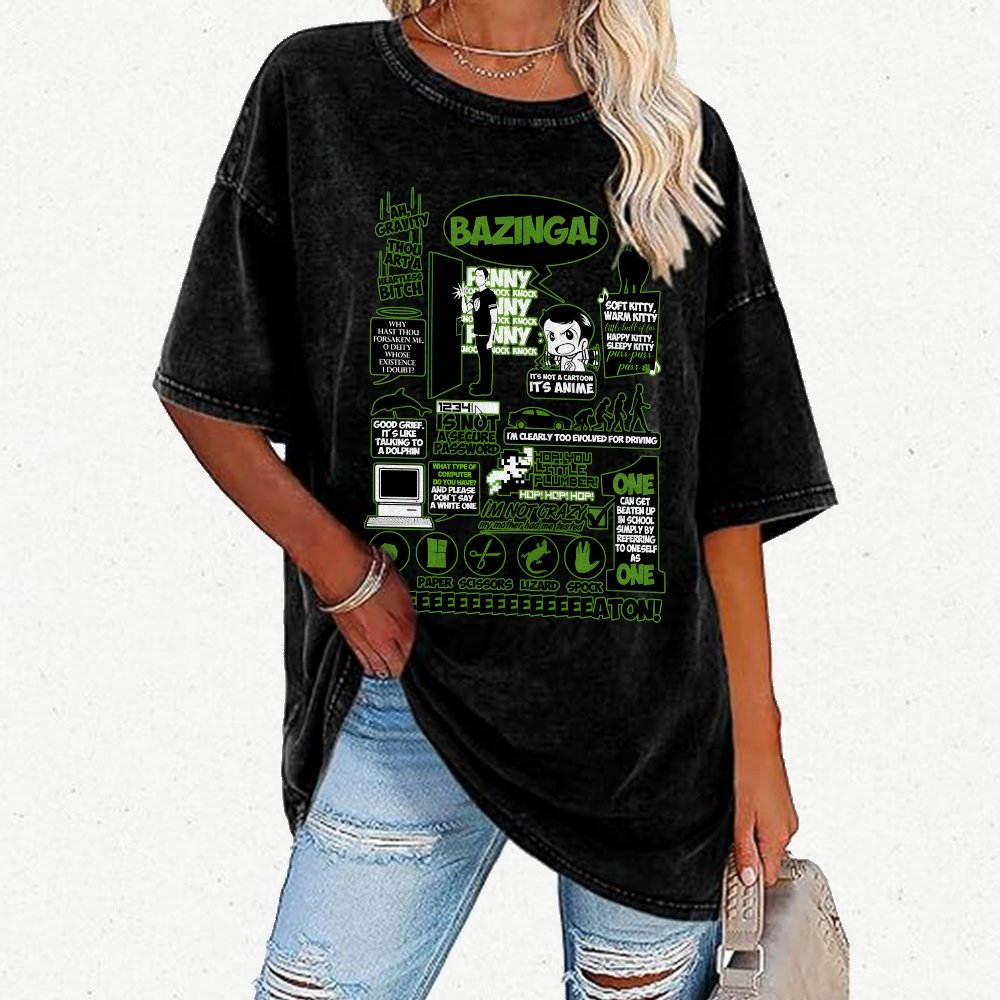 Vintage Distressed T-shirt 2602000507