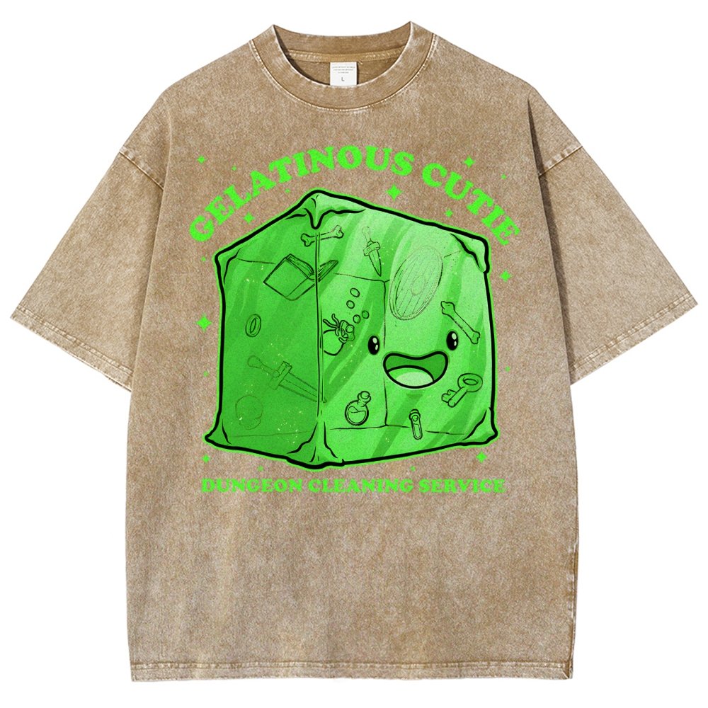 Gelatinous Cute Dungeon Vintage Distressed T-shirt