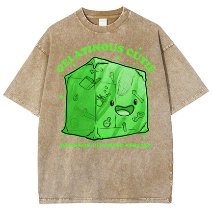 Gelatinous Cute Dungeon Vintage Distressed T-shirt