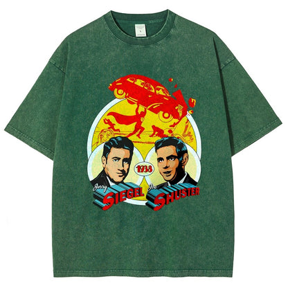 Super History Vintage Distressed T-shirt