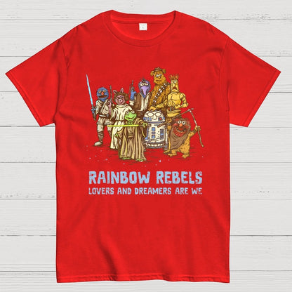 Rainbow Rebels Geek T-Shirt