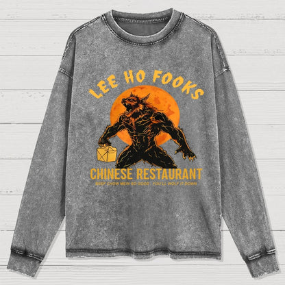 Lee Ho Fooks Washed Long Sleeve Tee