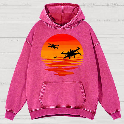 Geek Vintage Distressed Hoodie