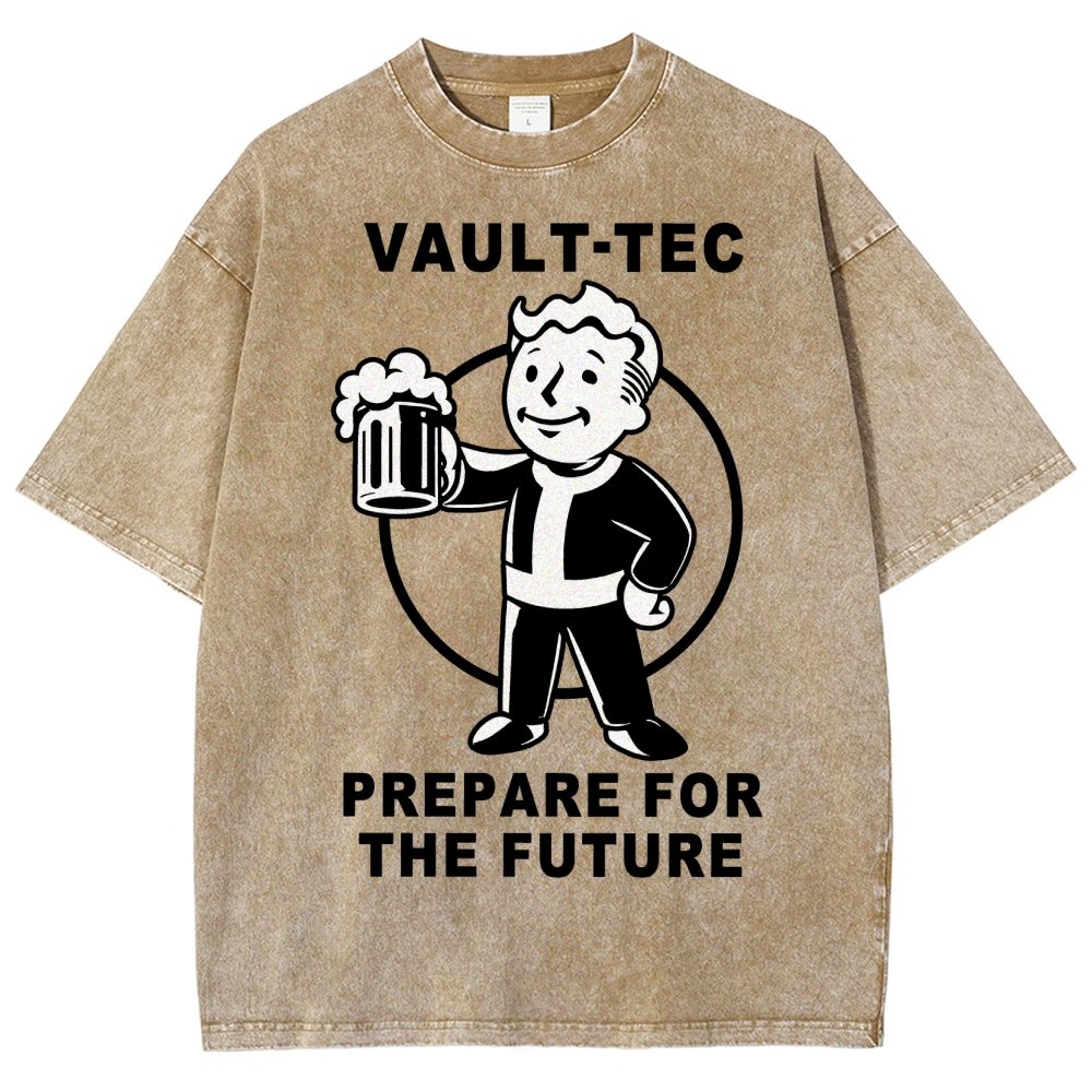 prepare for the future Vintage Distressed T-shirt
