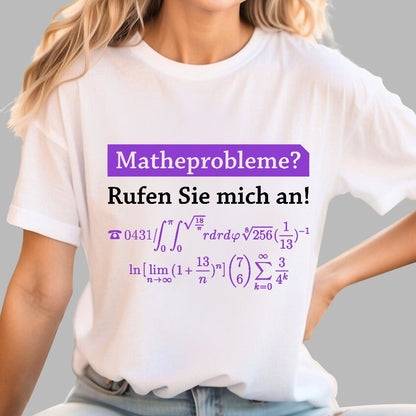 Funny Word Matheprobleme? Geek T-Shirt