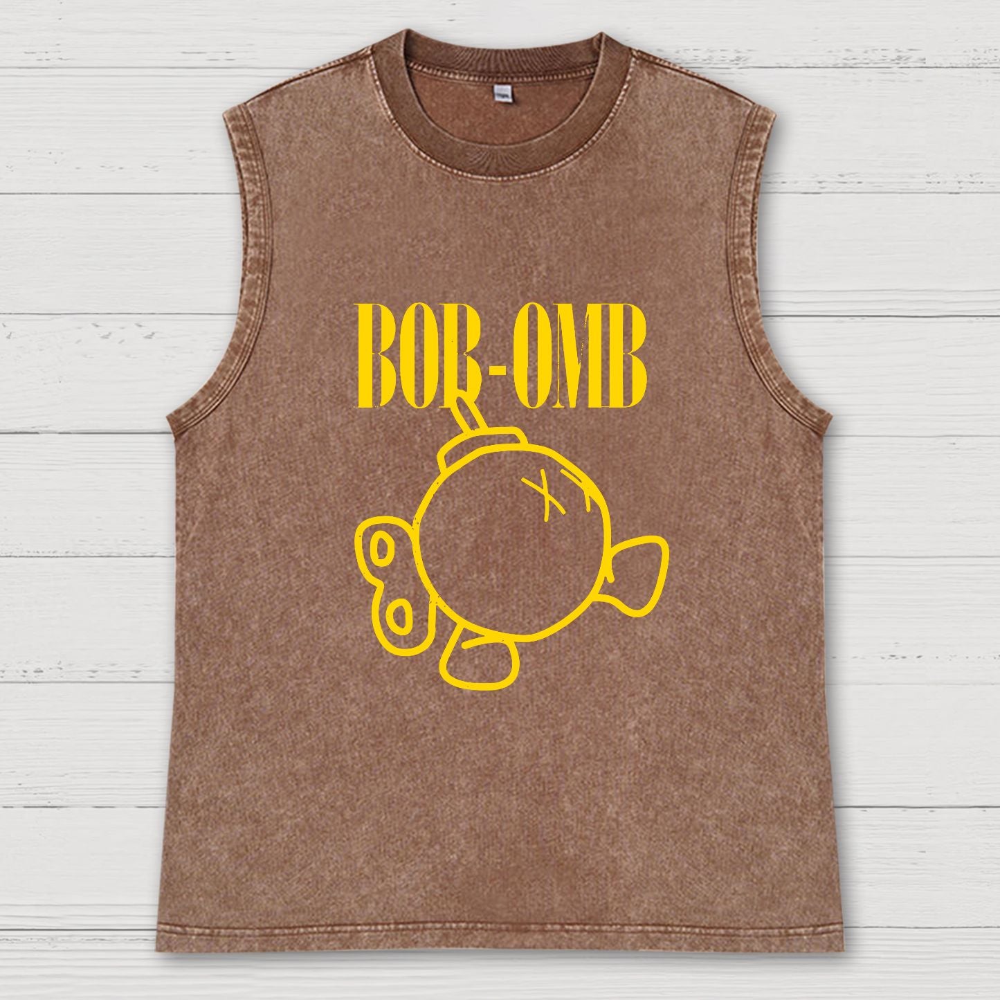 Grunge Bomb Vintage Distressed Washed Tank