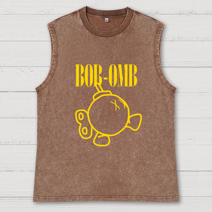 Grunge Bomb Vintage Distressed Washed Tank