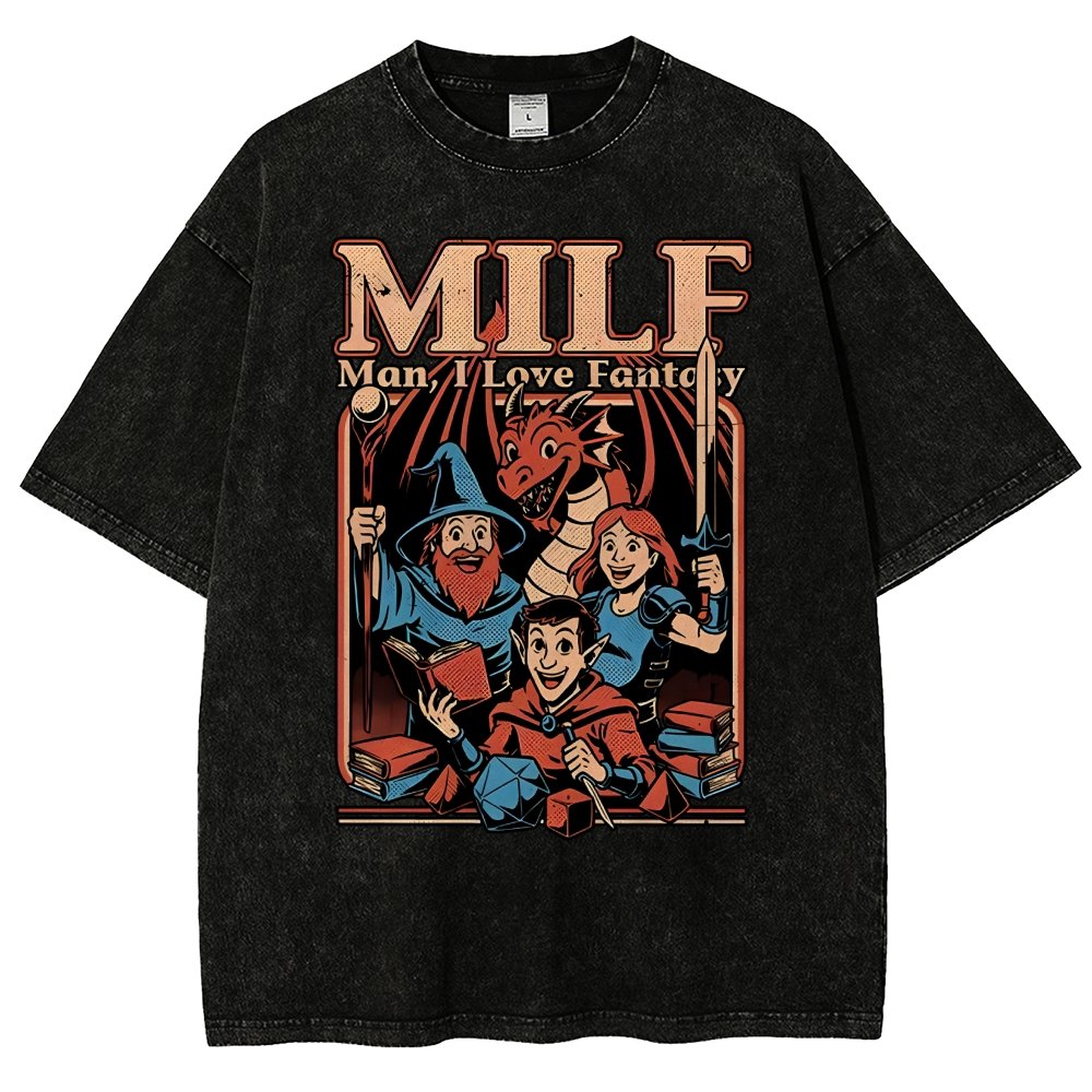 Vintage RPG Crew Joke Vintage Distressed T-shirt