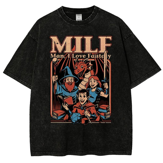 Vintage RPG Crew Joke Vintage Distressed T-shirt