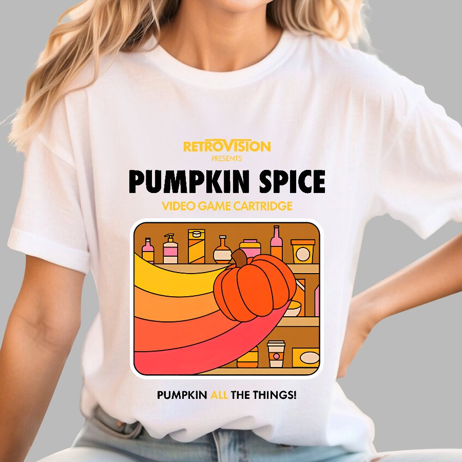 Pumpkin Spice High Score Geek T-Shirt