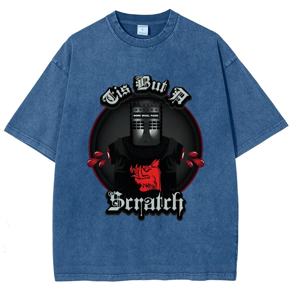 Tis But A Scratch Vintage Distressed T-shirt