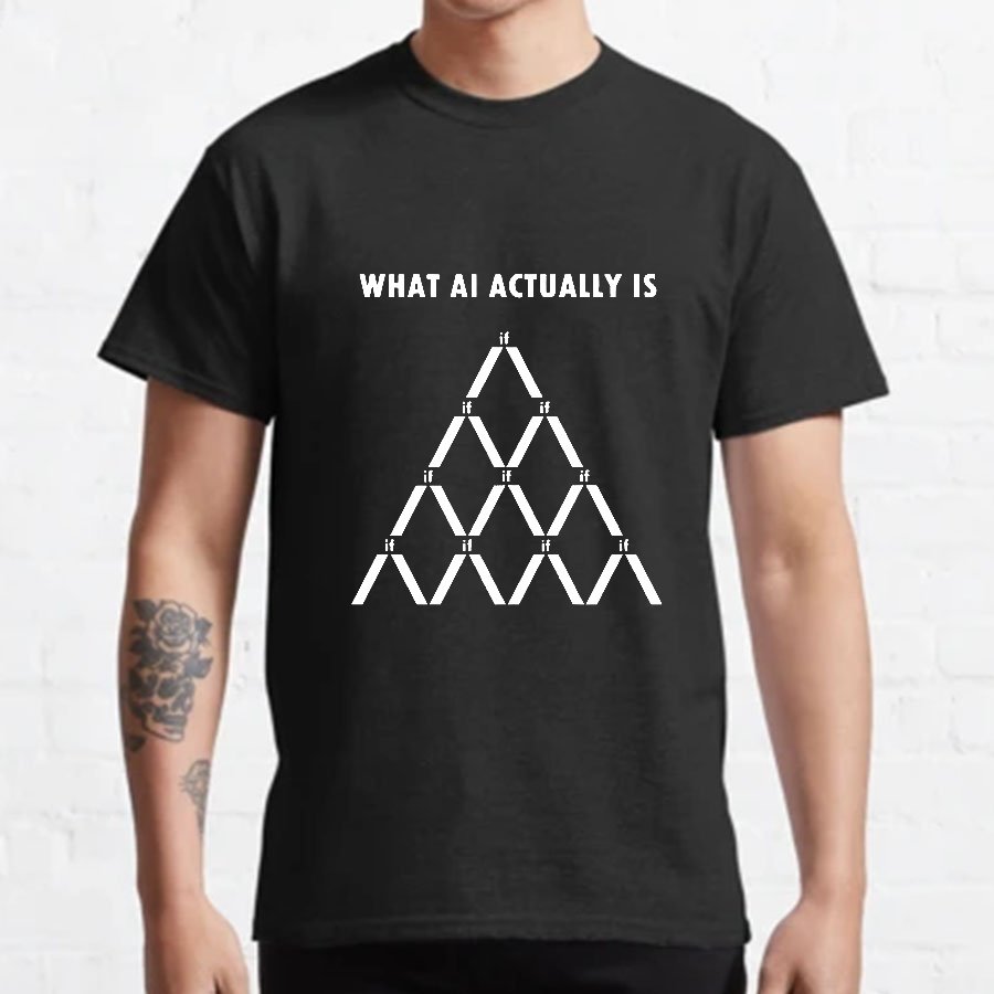 Artificial Intelligence Machine Learning Geeky T-Shirt