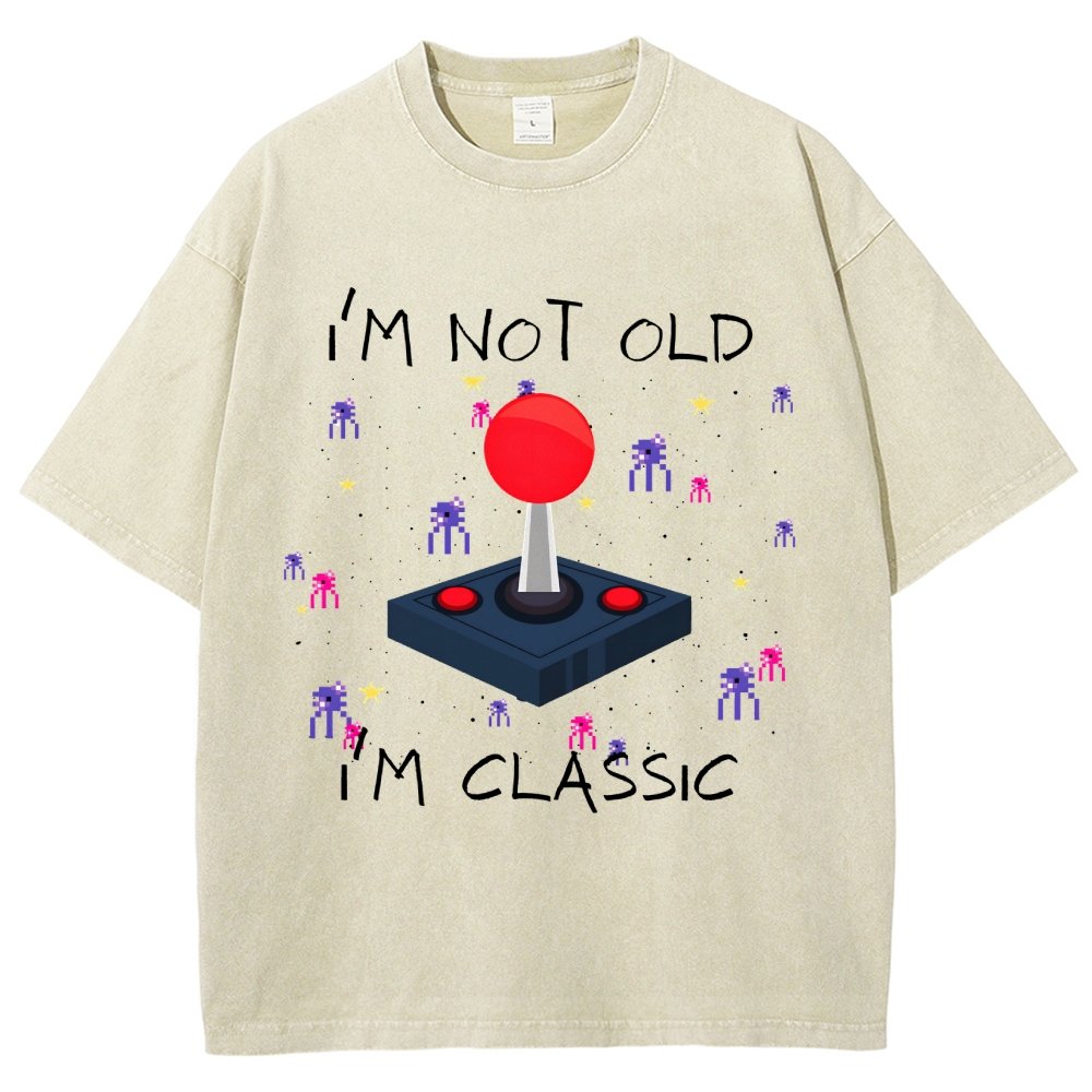 I'm Not Old I'm Classic Video Game Vintage Distressed T-shirt