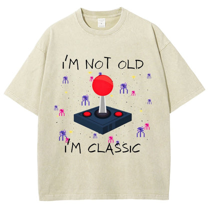 I'm Not Old I'm Classic Video Game Vintage Distressed T-shirt