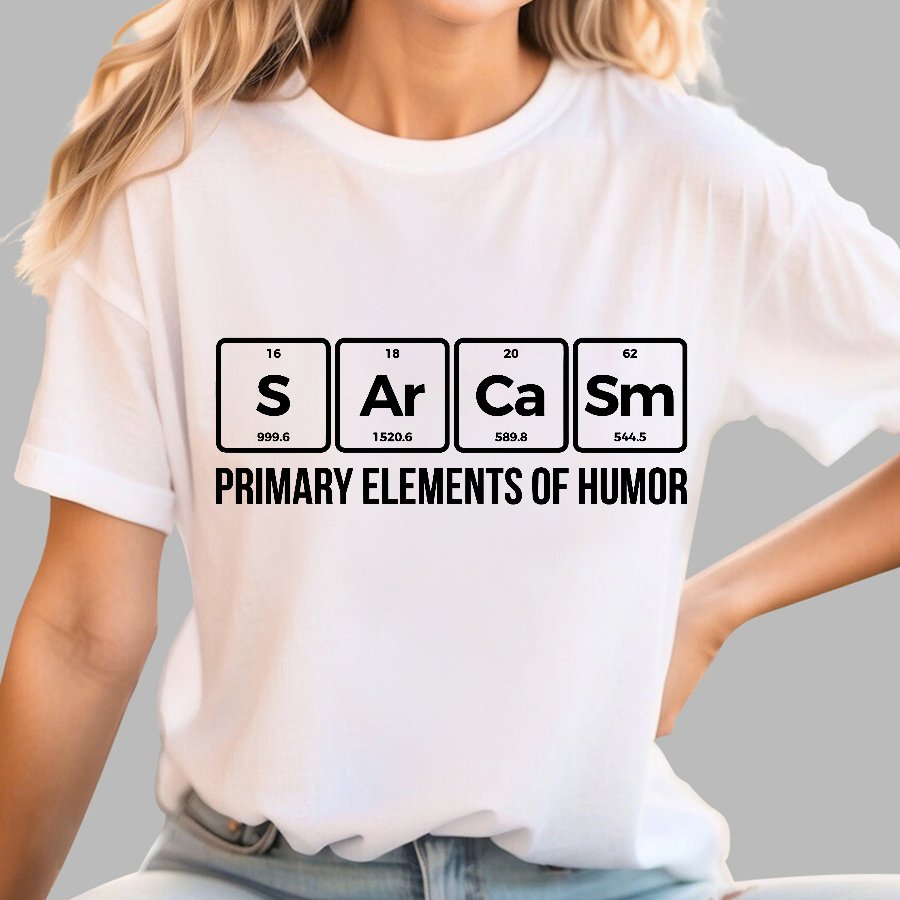 Primary Elements Of Humor Geek T-Shirt