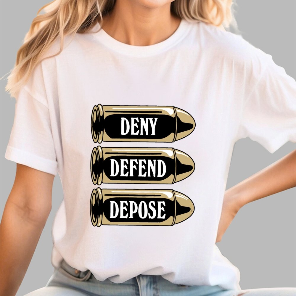 Deny Defend Depose Geek T-Shirt