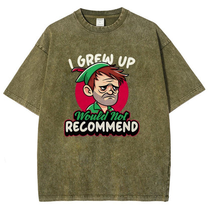 No Happy Thoughts Left Vintage Distressed T-shirt