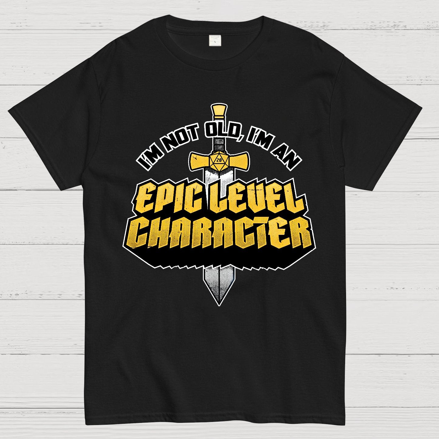 Epic Level Character Geek T-Shirt