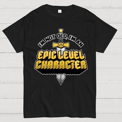 Epic Level Character Geek T-Shirt