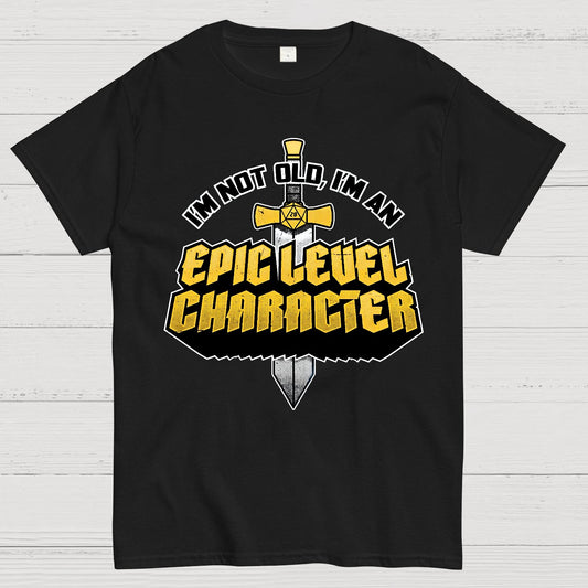 Epic Level Character Geek T-Shirt