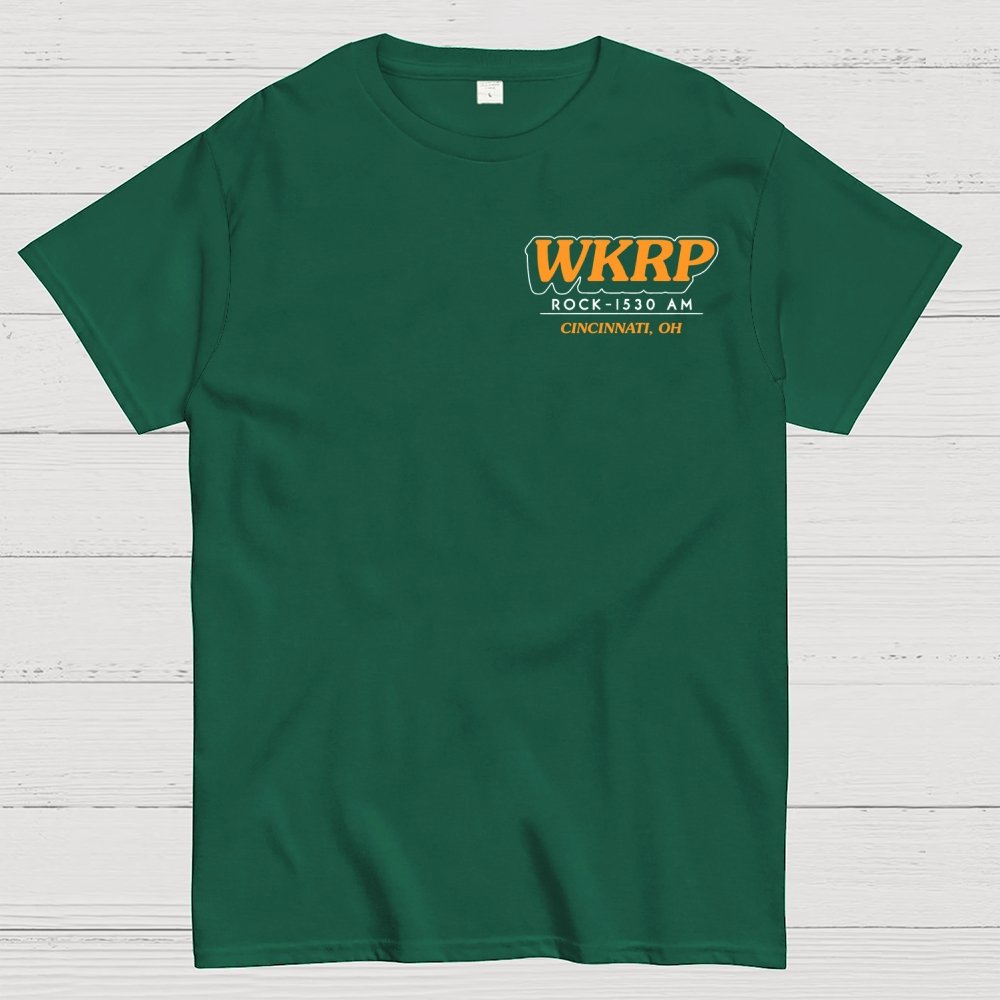First Annual Fictional Radio Thanksgiving Day Turkey Drop Front And Back Printing Geek T-Shirt