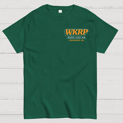 First Annual Fictional Radio Thanksgiving Day Turkey Drop Front And Back Printing Geek T-Shirt