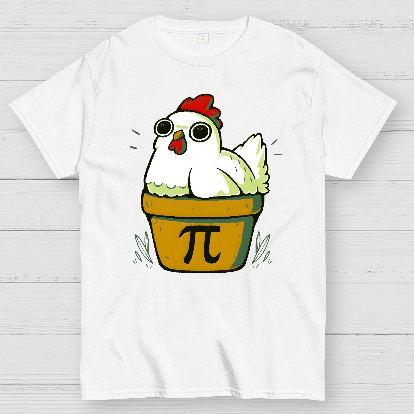 Chicken-Pot-Pie-Math Geek T-Shirt