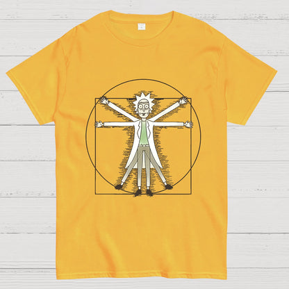 Vitruvian Man Geeky T-Shirt