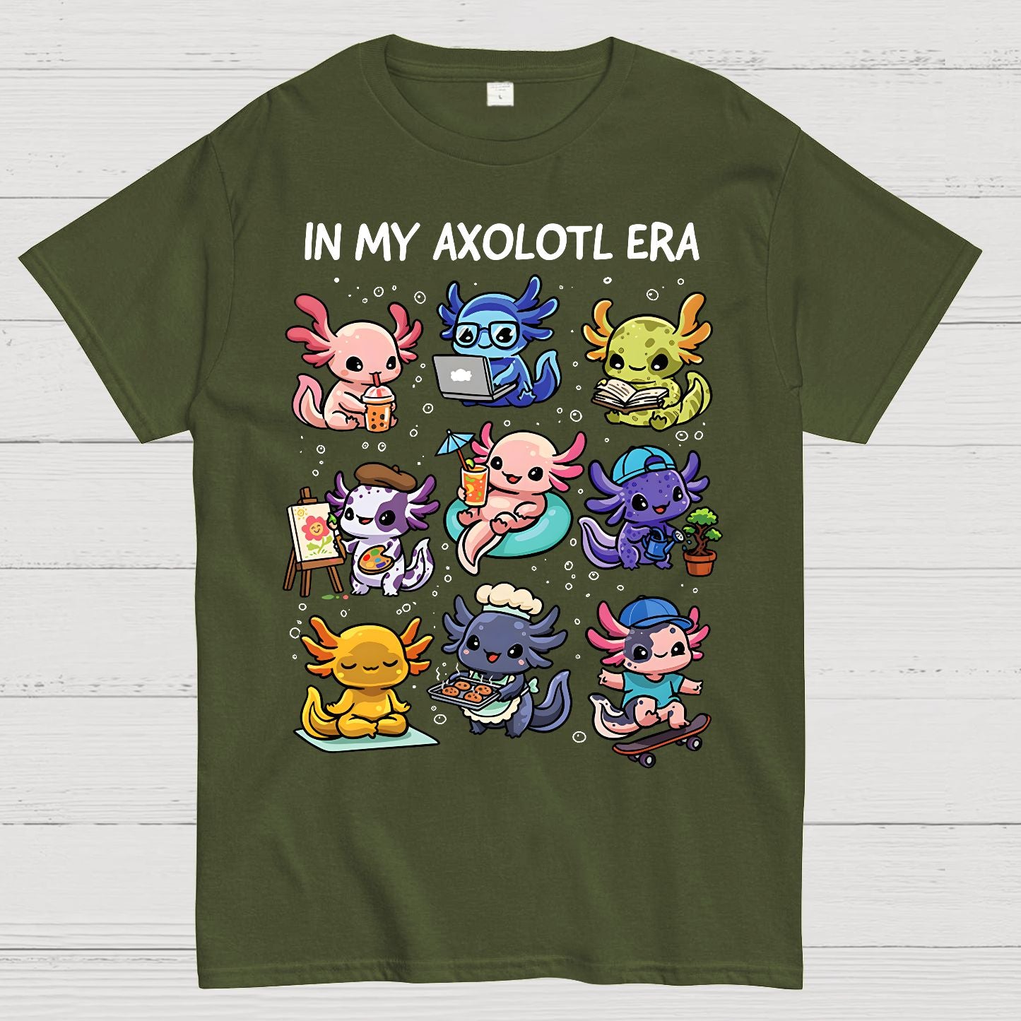In My Axolotl Era Geek T-Shirt