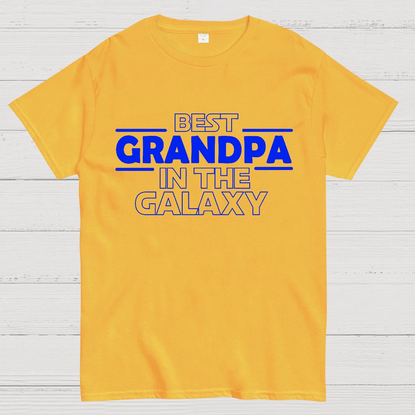 Best Grandpa in the Galaxy Geek T-Shirt