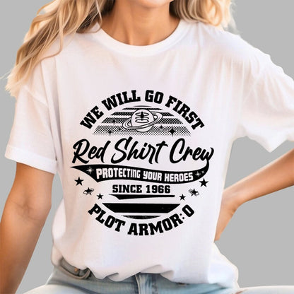 Red Shirt Crew Geek T-Shirt