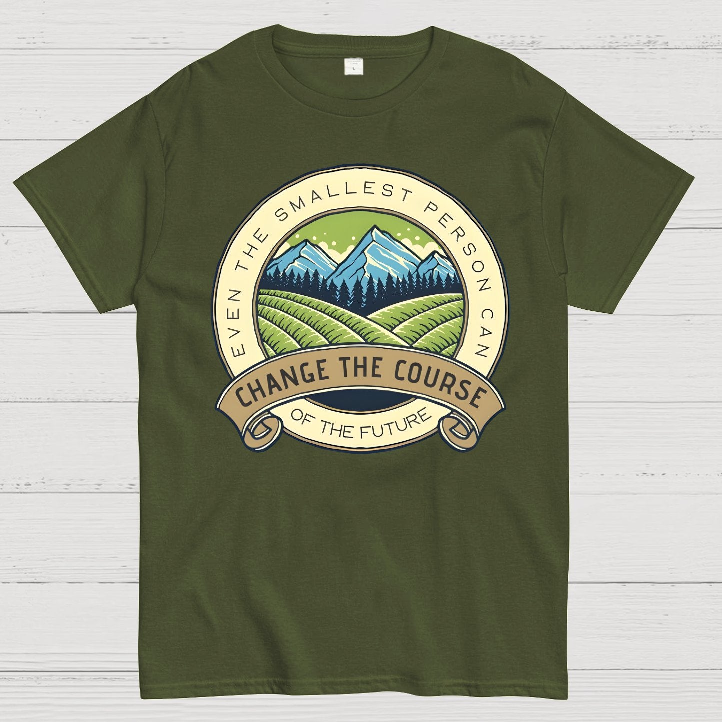 Even The Smallest Person Can Change The Course Of The Future Geek T-Shirt