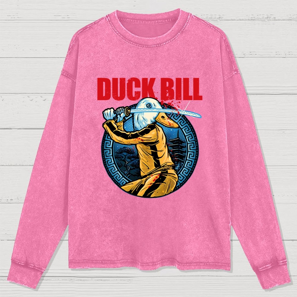 Duck Bill Washed Long Sleeve Tee