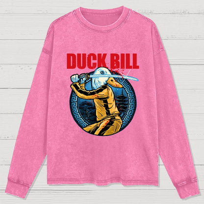 Duck Bill Washed Long Sleeve Tee