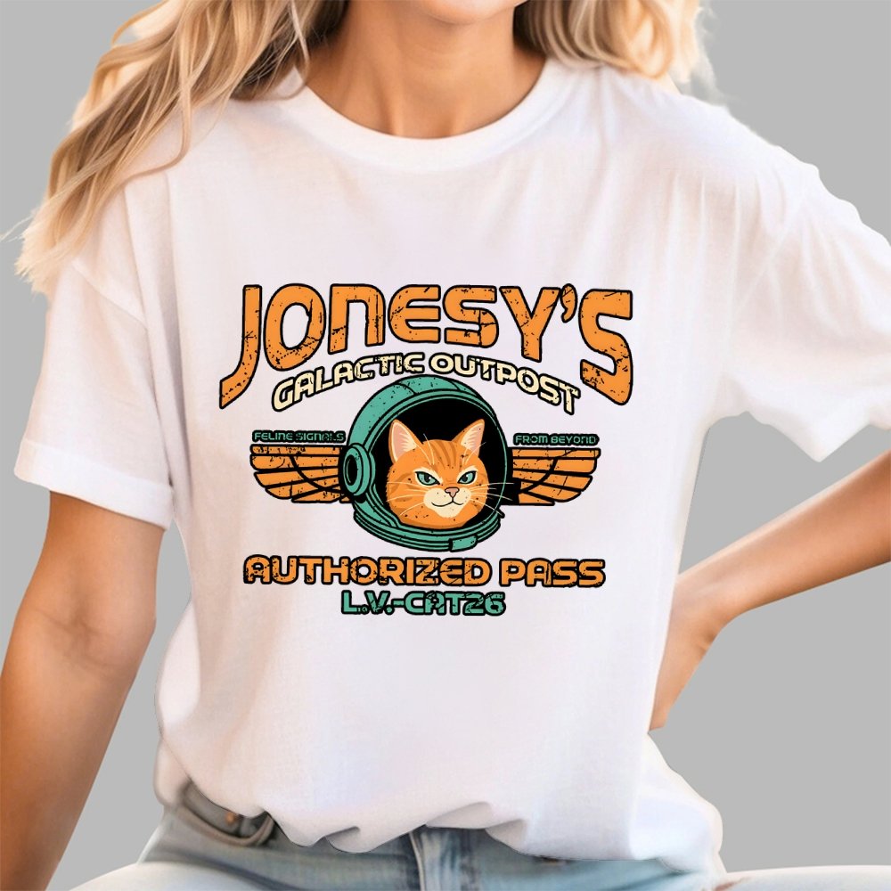 Jonesys Cosmic Hangout Geek T-Shirt