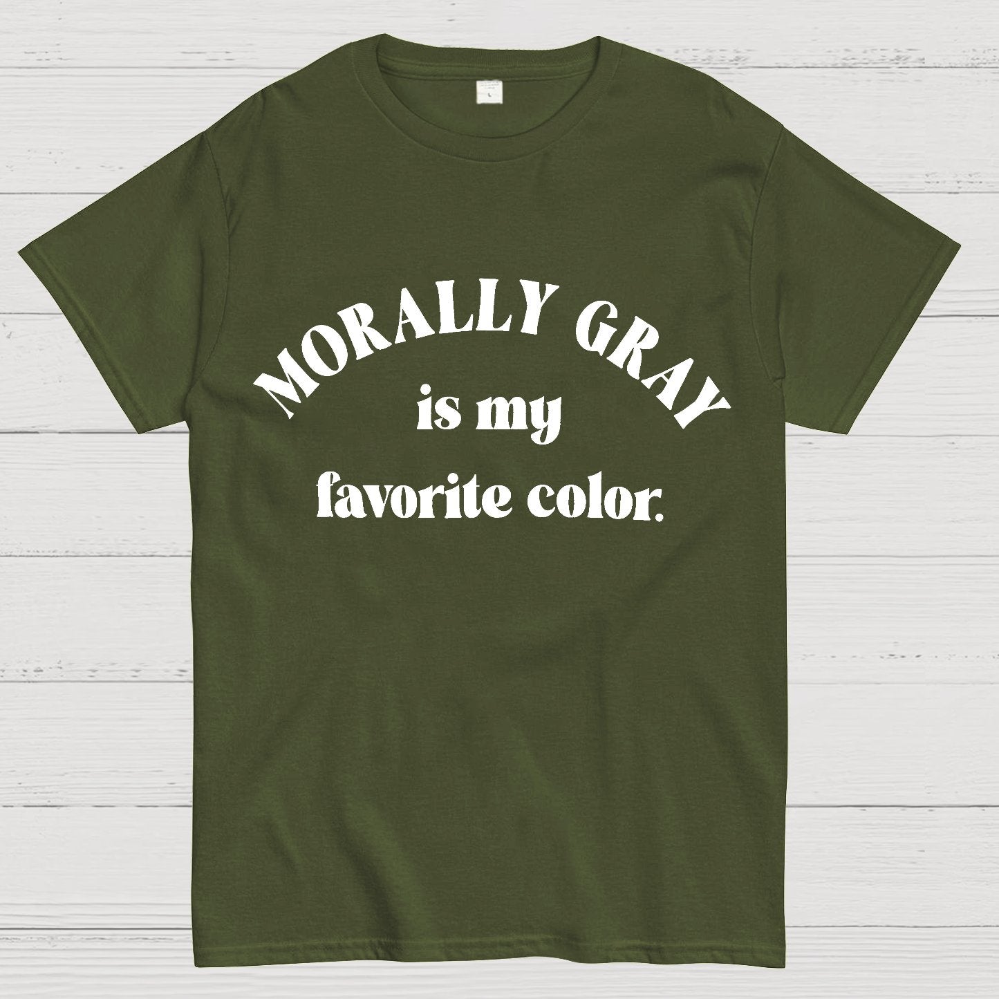 Morally Gray Classic Geek T-Shirt