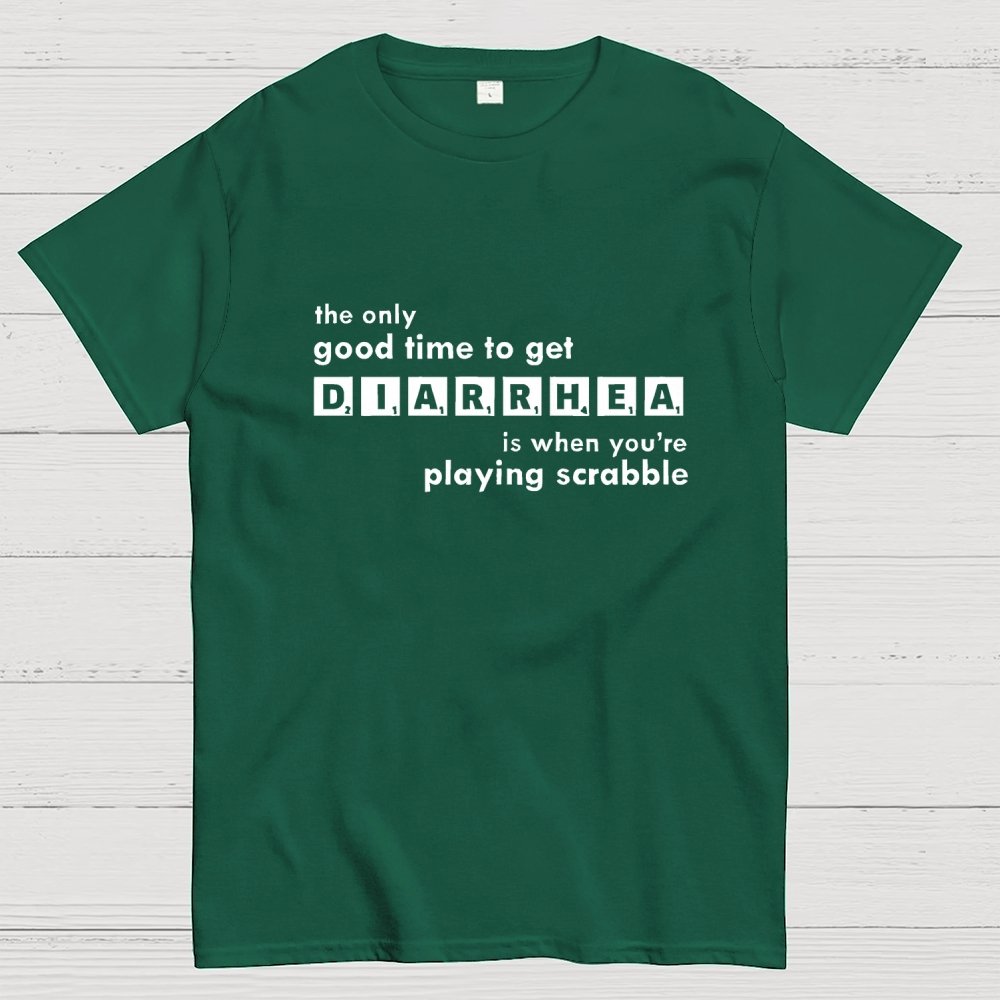 Scrabble Diarrhea Geek T-Shirt